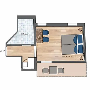  Guest house Residenza La Duchessa Deluxe